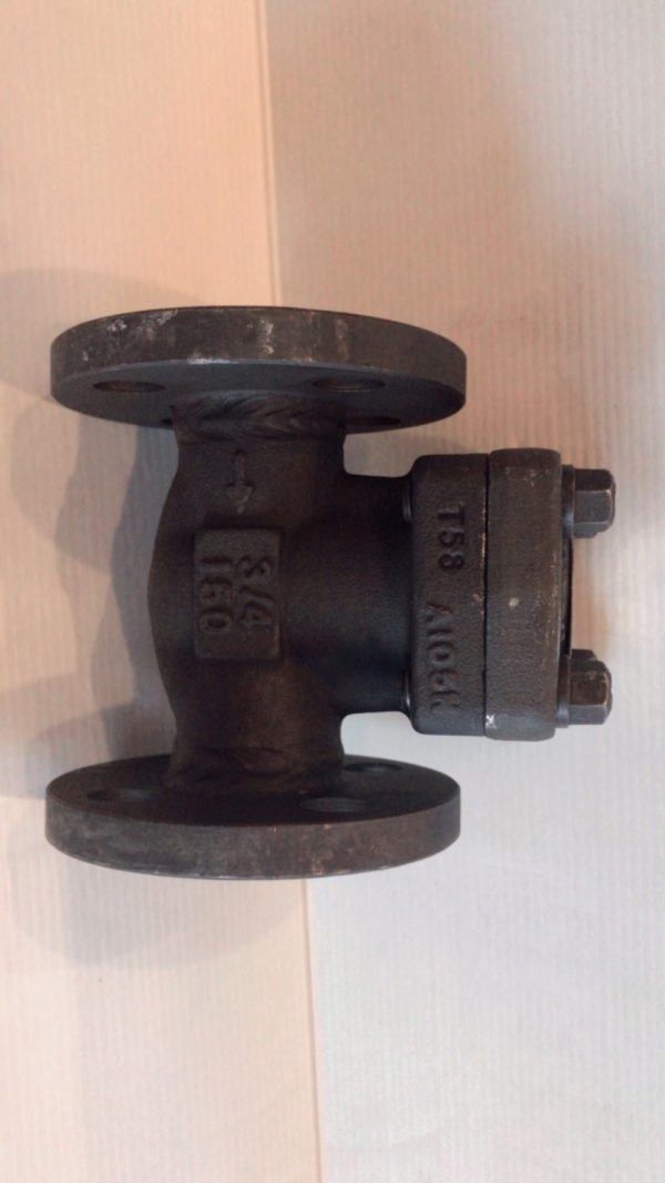 Swing Check Valve Forged Steel-Flange 150#Size : 3/4"