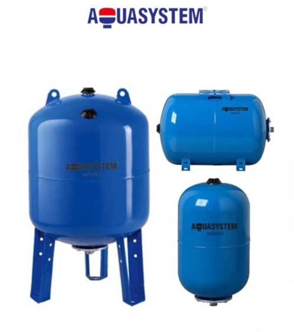 AQUASYSTEM HORIZONTAL TANK VAO 100 ถังแรงดัน 100 ลิตร