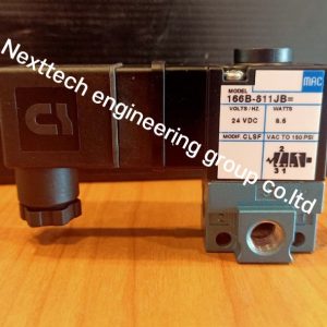 SOLENOID VALVE, 100 SERIES MAC 166B-611JB